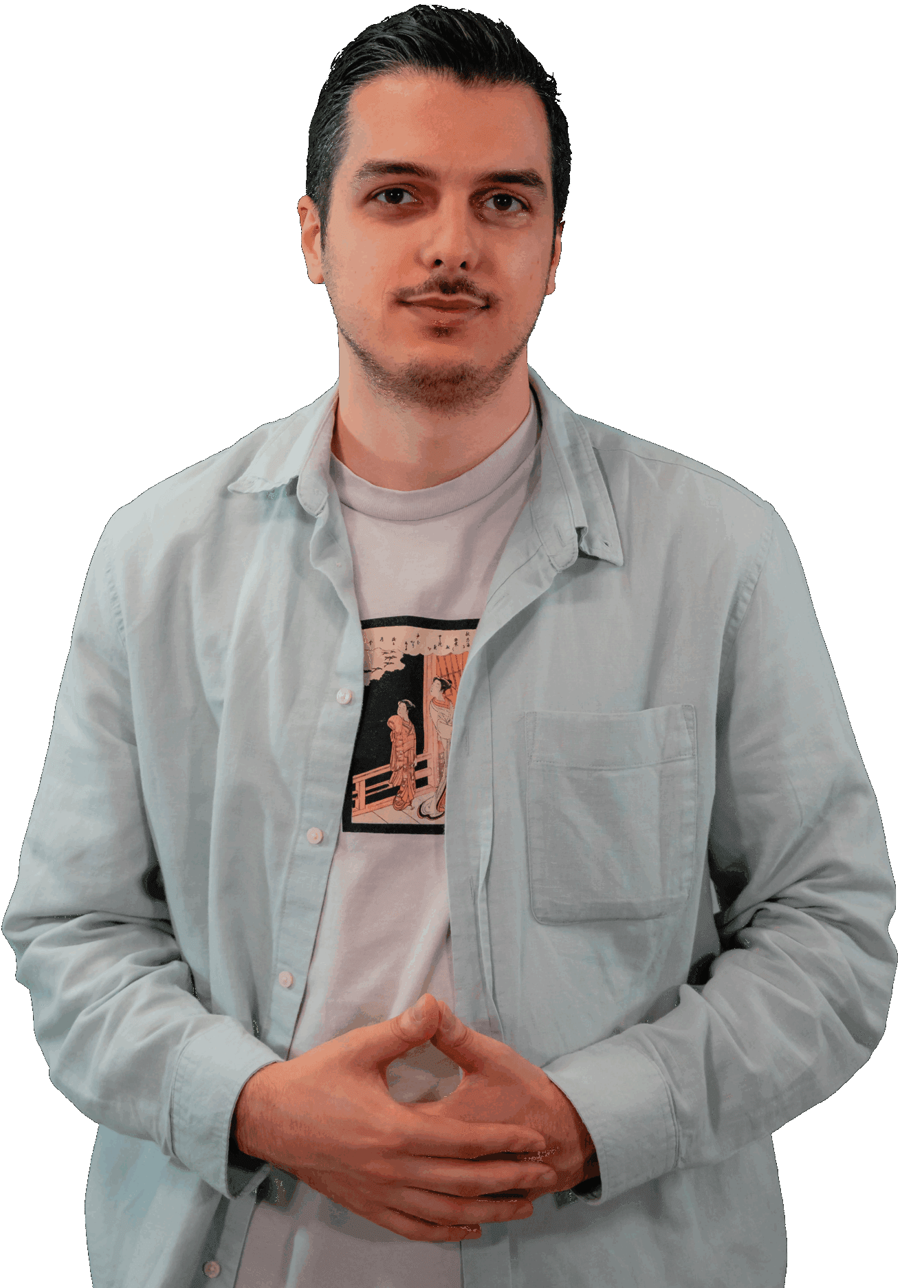 Portrait d’un consultant souriant, représentant les services IT pour PME en Wallonie